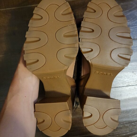 NEW Sorel Boots Brex Cozy Womens 9 Chocolate Brown Cozy Sherpa Faux Fur Modern - Picture 7 of 9